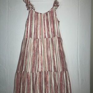 Robert Louis Tier Pull On Dress Size L (G)